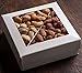 Freshly Roasted Gourmet Nuts Gift Basket, Nut Gift Tray 4 section (GIFT BOX)