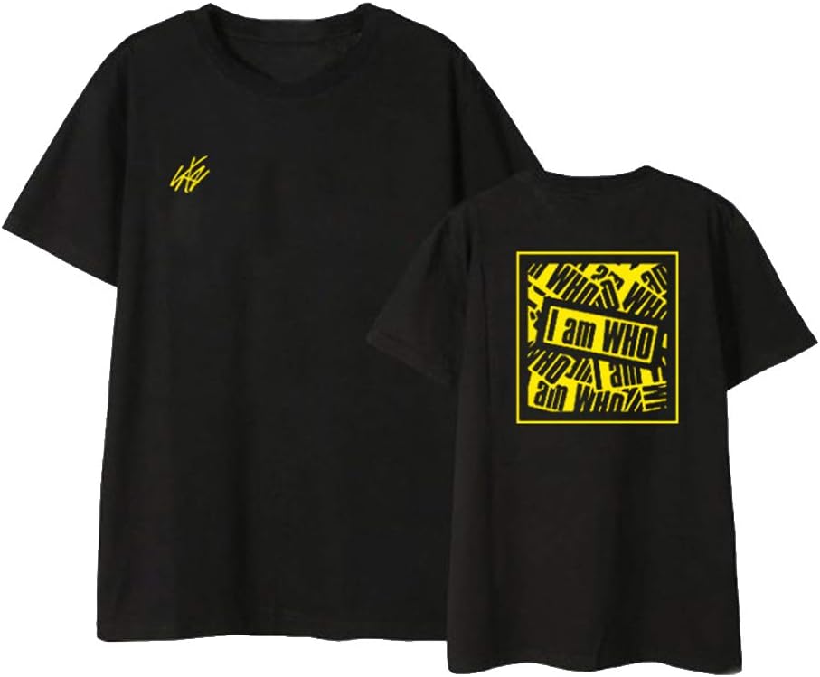 Maisley Stray Kids Concert I am Who T-Shirt Short-Sleeved straykids Same Clothes T-Shirt Men and Women Summer T-Shirt