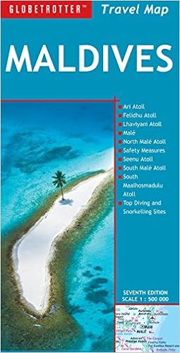 Maldives Travel Map (Globetrotter Travel Map) Maldives Travel Map (Globetrotter Travel Map)
