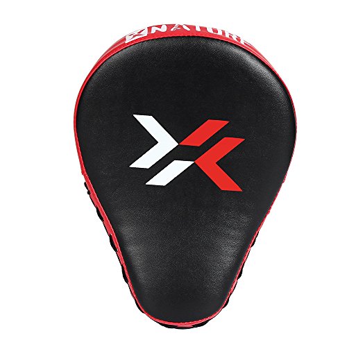 Xnature Essential Curved Boxing MMA Punching Mitts Boxing Pads Hook & Jab Pads MMA Target Focus