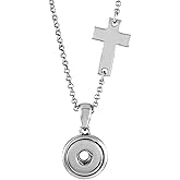 Petite Sideways Cross Necklace