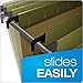 Pendaflex SureHook Extra Capacity Reinforced Hanging Folders, Letter Size, Standard Green, 20 per Box (6152X2)