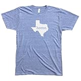 Homeland Tees Men's Texas Home State T-Shirt