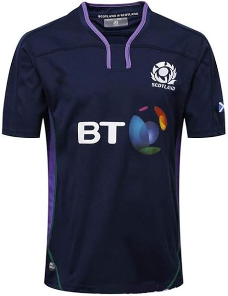 Amazon Co Jp ラグビーシャツメンズrugby Jersey ラグビージャージ18スコットランドラグビーtシャツrugby Jersey半袖シャツ夏用通気性メンズ服 サッカーユニフォームアウトドアレジャー ユニセックス S 3xl ダークブルー 贈り物 スポーツウェア Size S ホーム