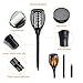 Solar Pathway Lights Outdoor, Maxchange 96 LEDs Waterproof Landscape Lighting Solar Led Flame Tiki Torch Lights for Garden Yard Path Patio [2 Pack] [Dancing Flame][Auto On/Off]