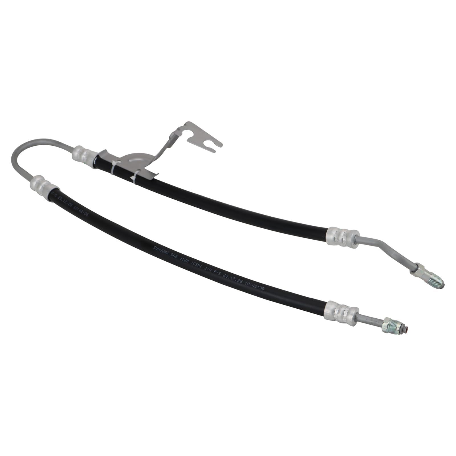 TRQ Power Steering Pressure Line Hose Assembly