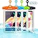 COMUSTER Universal Waterproof Case, 4 Pack IPX8 Underwater Clear Phone Pouch Dry Case Compatible with iPhone 11 Pro Xs Max XR X 8 8P Galaxy Pixel up to 6.5