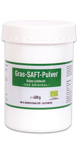 Grüne Lichtkraft - reines SAFT Pulver aus Gerstengras und Urweizengras 33/1 Bio Detox Powerfood (Urweizen, gras saft, gras sä