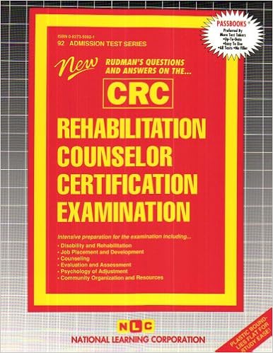 Rehabilitation Counselor Certification Examination