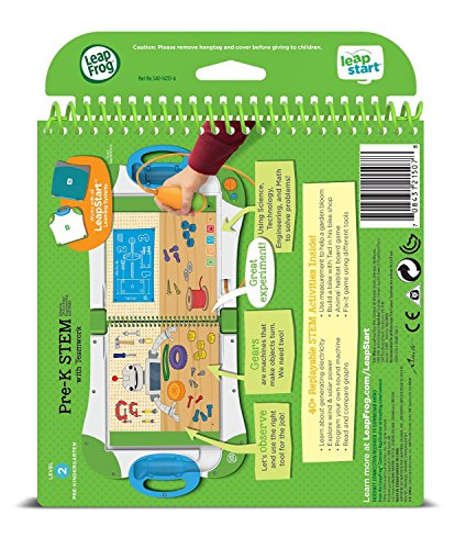 LeapFrog LeapStart Pre-Kindergarten Activity Book: Pre-K STEM (Science, Technology, Engineering, Math) and Teamwork