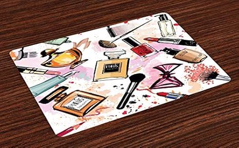 Juego de 4 manteles individuales náuticos, diseño de concha de mar