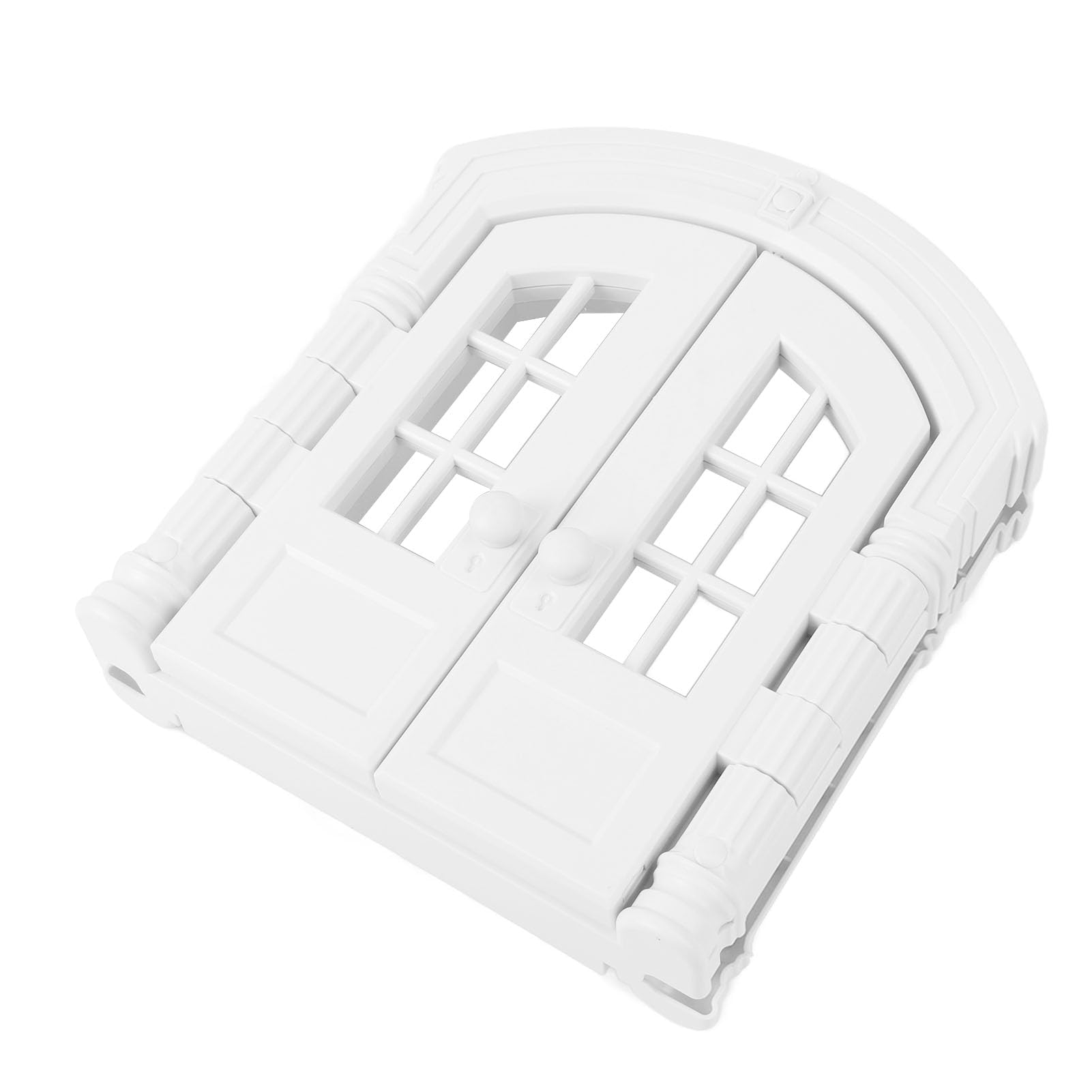 French Cat Door with Stylish Double Doors, Easy DIY Setup, Interior Pet Door for Home, Pet Shop