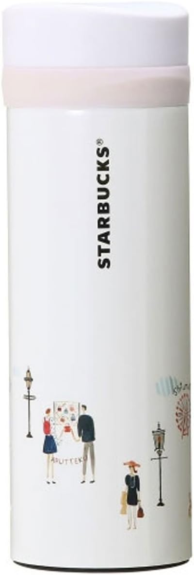 Amazon Starbucks スターバックス スタバ 日本限定 横浜限定 ステンレス タンブラー 海 マリン 船 都会 マダム カップル ショッピング 買い物 街並み 神奈川 横浜 Yokohama 地域限定 ご当地限定 白 ホワイト タンブラー マイボトル 12oz 355ml 水筒 マグボトル