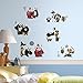 RoomMates RMK3144SCS Kung Fu Panda 3 Peel and Stick Wall Decals
