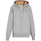 BURBERRY Claredon Nova Check Zip Hoodie