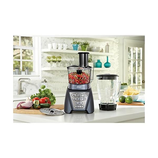 Oster Pro 1200 Blender with Professional Tritan Jar and Food Processor