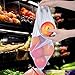SPIKG Reusable Mesh Produce Bags Washable Eco Friendly Bags for Grocery Shopping Storage Fruit Vegetable Toys(Set of 16 PCS)