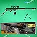Azlink Gun Keychain Pendant for Fortnite Lover M82A1 Sniper Heavy Sniper Rifle Legendary Guns Toys Trumpet Barrett Metal Game Props Model Alloy Metal Action Figure Arts Toys Collection Keychain Gift