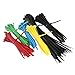 NUOLUX Cable Ties Assorted 400pcs 4.8*150/200/305mm UV Resistant Self-locking Nylon Cable