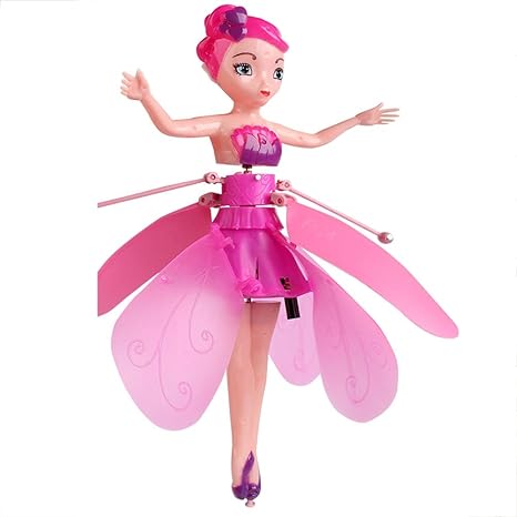 Amazon Co Jp Szblk フライングフェアリー人形 女の子用 Rc赤外線誘導ヘリコプター 子供のおもちゃ ティーンのおもちゃ フライングプリンセス人形 飛ぶ妖精 子供のおもちゃ ティーンのおもちゃ バレエガール フライングプリンセス人形 ピンク 0017 ホーム キッチン