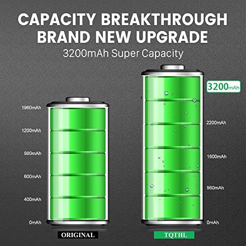 Upgraded Battery for iPhone 6S, (2023 New Version) [3200mAh] Battery