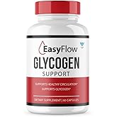 Easy Flow Glycogen Support EasyFlow Glyco Pills, Easy Flow Maximum Strength Glycogen Health and Blood Support Supplement, EasyFlow Advanced Glyco Optimizer Official Formula - 60 Capsules