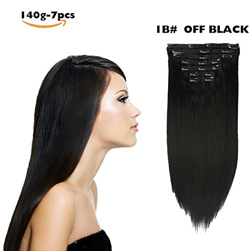 Clip In Hair Extensions Synthetic Hair Clip