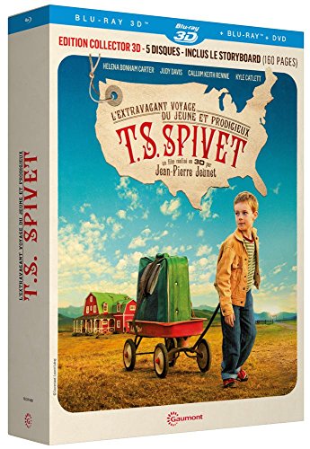 L'Extravagant voyage du jeune et prodigieux T.S. Spivet - Édition Collector 3D - 5 disques - Inclus le storyboard (160 pages)