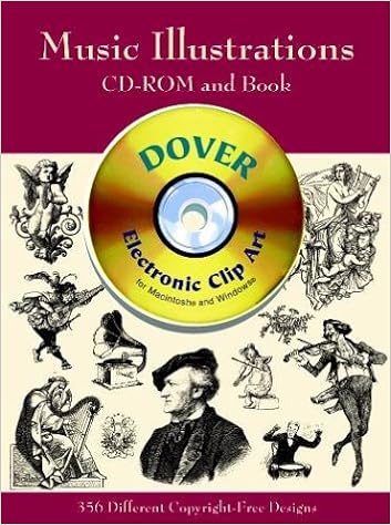 Music Illustrations Dover Electronic Clip Art Cd Rom And Book Dover 9780486999814 Amazon Com Books