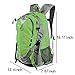 PioneerHiker 25L Lightweight Water-resistant Small Hiking Daypack Backpack for Outdoor Hiking Cycling School Camping Sports Travel Green