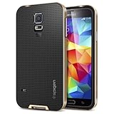 Galaxy S5 Case, Spigen Neo Hybrid Case for Galaxy S5 - Copper Gold (SGP10773)