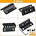 Compatible with Keymod Offset Rail Mount 3 Slot 5 Slot Aluminum 45 Degree Offset Light Optic Sight Picatinny Rail Mount Section for Keymod System - 2 Pack