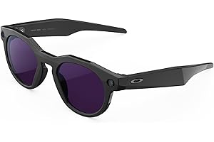 Oakley | Meta HSTN - with Meta AI, Audio, Photo, Video Compatibility - Black, Clear to Amethyst Transitions®3.6 out of 5 stars 108$479.00