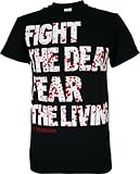 The Walking Dead Fight the Dead Men's T-Shirt, Black, Medium