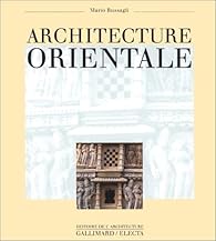 Book's Cover ofArchitecture orientale