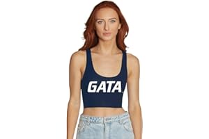 Lojobands Women's College Gameday Outfit Tank Top Tailgate Crop Top One Size Fits Most
