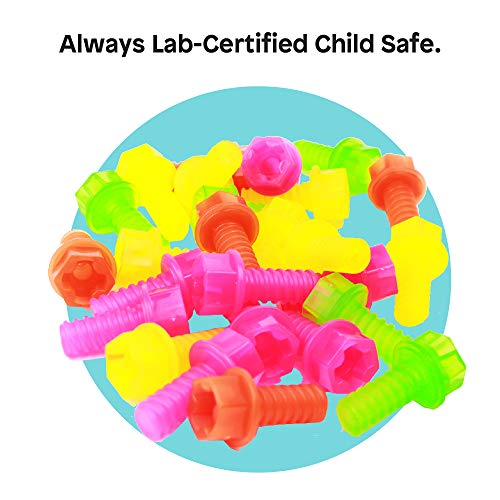 Boley Builders Electric Screwboard STEM Toy for Kids, Toddlers Toy