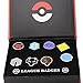 Pokemon Gym Badges Set of 8PCS (Black)