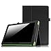 iRULU WalknBook 10.1 (1st Generation) Tablet PC Case - Fintie Premium PU Leather Folio Cover With Stylus Holder for iRULU WalknBook 1 10.1 Inch 2 in 1 Laptop Notebook (Not Fit WalknBook 3 10.1), Black