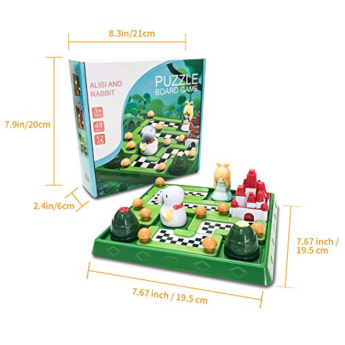 Elovien Smart Board Games for Kids, SkillBuilding Brain Puzzle Games