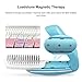 TOUCHBeauty Detangling Hair Brush Foldable Magic Hair Styling Comb for Women Vibration Scalp Massagers Hair Detangler Brush Anti-static built-in Mirror, Perfect Hair Scalp Treatments AS-1178