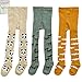 Gellwhu 3-Pack Cute Kids Girls Boys 0-3T Tights Legging Pants Warm Stockings (L (2-3 Years), 3-Pack B)