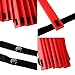 REEHUT Agility Ladder w/Free User E-Book + Carry Bag - Speed Training Equipment (Red, 8 Rungs)