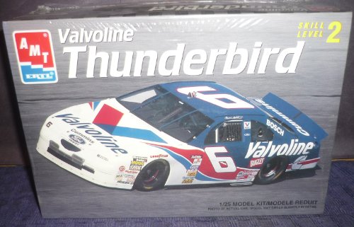 #8088 AMT /Ertl Mark Martin #6 Valvoline Thunderbird 1/25 Scale Plastic Model Kit,Needs Assembly