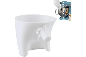 Flour Funnel for Kitchen Aid Mixer,Flour Funnel- Stand Mixer Attachment,for Kitchen Aid Artisan Ksm150 5-Quart Tilt-Head Stan