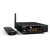 TOPPING DX3 Pro+ DAC Headphone Amplifier, 1800mW*2 ES9038Q2M USB/Optical/Coaxial to RCA/3.5mm Headphone Output, DSD512 32Bit/