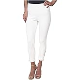 Lyssé Womens Lysse Denim Cuffed Crop Pant