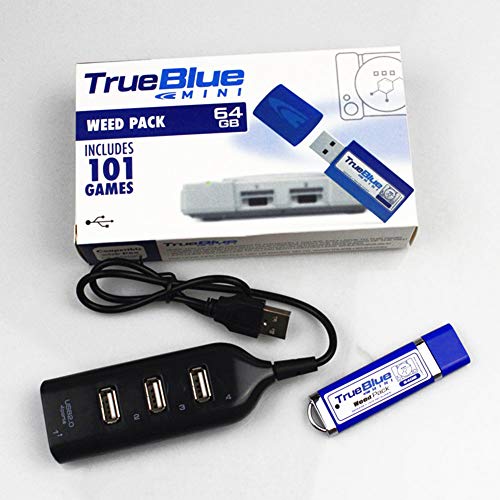 Tulas True Blue Weed Pack Accessories Plug and Play Portable for Playstation Game (True Blue Weed)