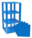 Premium Blue Stackable Base Plates - 4 Pack 6