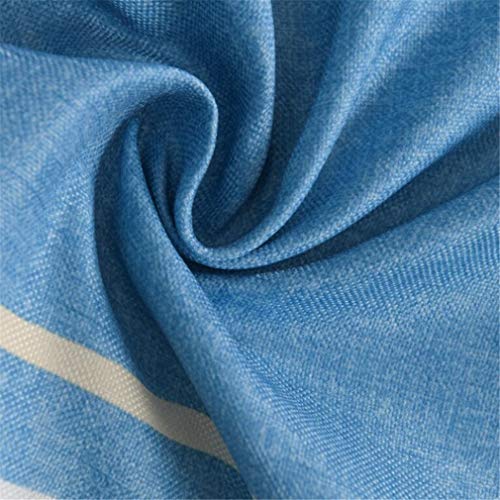 lehao397 Bean Sprouts Printing Curtains Blackout Curtains Thermal Insulated Window Treatment for Bedroom Living Room,Blue